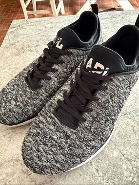 APL Men’s Athletic Shoes in Black and Gray